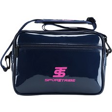 SPORTSTRIBE 漆皮手拿包, 1個, 海軍藍