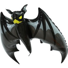 P&B UNITY 超大型吸血蝙蝠氣球, 黑色, 1個