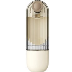 PASTEL PET 寵物二合一單鍵便攜式飲水餵食器, 象牙白, 1個