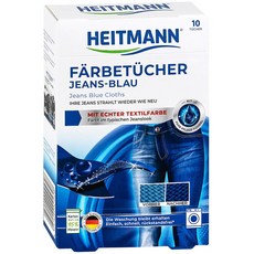 牛仔褲染色片 10入, 1盒, 單品