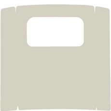 메이튼 스크래치 순정 컬러 가죽 2열 콘솔 뒷면 커버 SC, 바닐라베이지, 1개