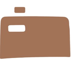 메이튼 스크래치 순정 컬러 가죽 글로브박스 커버 2종 세트 SC, 스포티지 NQ5, 인디고브라운