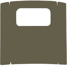 메이튼 스크래치 순정 컬러 가죽 2열 콘솔 뒷면 커버 SC, 카키, 1개