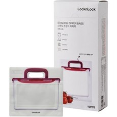 LocknLock 樂扣樂扣 手提站立夾鏈袋 2.6L, 大(L), 10入, 1個