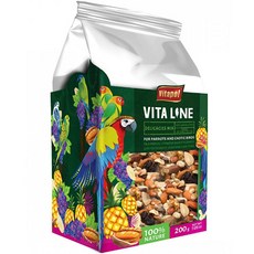 비타폴 비타라인 견과류 과일 믹스 앵무새 간식 ZVP-4216, 200g, 1개