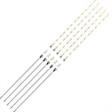 도도 동천 저부력찌 민물 낚시찌 33cm, 0.2g, 5개, 혼합색상