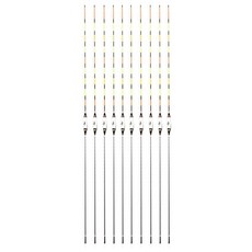 도도 싸파 동천 저부력찌 민물 낚시찌 33cm, 10개, 혼합색상