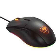 COUGAR 美洲獅 MINOS EX RGB LED有線電競滑鼠, 黑色, 單品