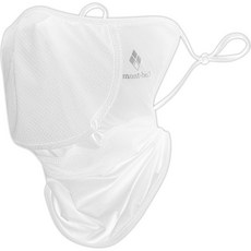 mont-bell 高領覆蓋式涼感口罩 MB-M01, 白色