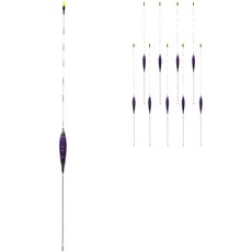 싸파 억달 유선형 남보라 민물 2호 낚시찌 40cm, 혼합색상, 10개