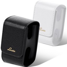 Licata 經典皮革球盒兩件組 D30302, 黑色, 白色, 1套