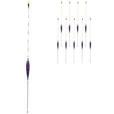 싸파 억달 유선형 남보라 민물 3호 낚시찌 45cm, 혼합색상, 10개