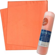 Seonwoo Land 運動毛巾 80 x 40 cm, 橘色, 1個