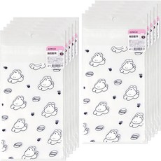 포포팬시 체리토끼 PE 포장팩 대 5p, 혼합색상, 10개