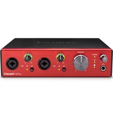 Focusrite USB 音訊介面, Clarett + 2Pre, 單一顏色