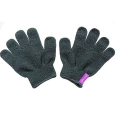 Hansel 3J 沐浴手 神奇沐浴手套 雙手組 高級款, 1入, 灰色, 1套