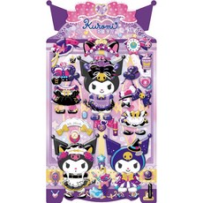 산리오캐릭터즈 옷장스티커: 쿠로미 퍼플옷장, 도티도그, 산리오캐릭터즈 옷장 스티커