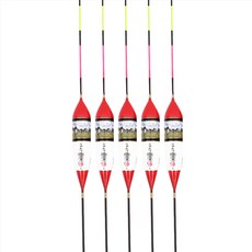 YOSOO Nabiya 紅丹 流線型奈米浮標 35cm, 5個, 混合色