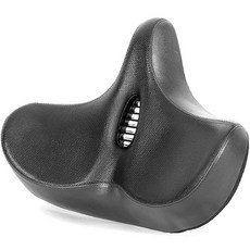 REGENS 完全舒適自行車沙發墊寬座墊, 黑色, 1個