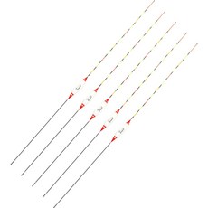 Dodo 冬釣 低水溫浮標 紅色 淡水釣魚浮標 35cm, 5個, 混合顏色