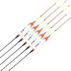 YOSOO 天惠香淡水上浮釣魚浮標 45cm, 單一顏色, 5個