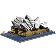 Toy2b 雪梨歌劇院地標建築樂高相容積木 8210, 1個, 混合顏色