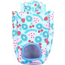 토끼용 펫플로우 냠냠 쏙쏙 기니피그 건초 먹이 주머니, 04, 1개