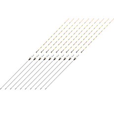 도도 싸파 동천 저부력찌 민물 낚시찌 38cm, 혼합색상, 10개