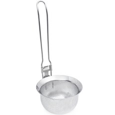 bella cuisine 10cm不鏽鋼大醬沖孔過濾網, 1個