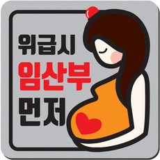 1am 汽車 磁鐵 新手駕駛 貼紙 單件起 正方形 中 29 緊急時 孕婦, 銀色, 1個