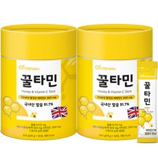 ROnIEWELL 英國產蜂蜜維他命C飲隨身包 葡萄柚口味 30條入, 2罐, 300g