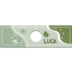 Daysoy 幸運水龍頭墊 14 x 60 cm, 03 綠色, 1個