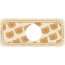 Daysoy 亞蒂熊水龍頭墊 14 x 38 cm, N01, 1個