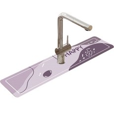 Daysoy Lucky 水龍頭墊 13.8 x 38 cm, 06 紫色, 1個