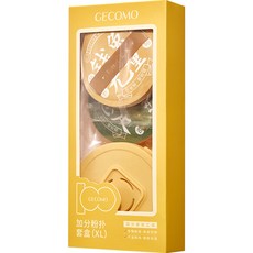 MINIMAXI 水光氣墊粉撲 2種+盒子組, 混色, 1組