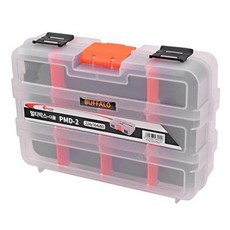 SESHIN Buffalo 多功能收納盒 雙層型 SB-PMD2, 1個