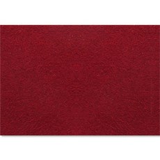 ButtonKing 超細纖維不織布人造皮革, 14134-1JS 深紅色, 1個