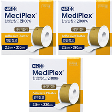 네오 메디플렉스 면반창고 베이지, 1개입, 3개