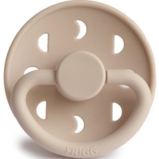 FRIGG 月亮造型安撫奶嘴 S2, 牛角麵包色, S2(6~18個月), 1個