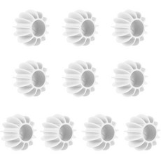 THE ZAKKA 去污防纏繞洗衣球, 白色, 10個