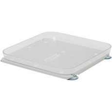 EASY&FREE Turn Mate旋轉托盤冰箱旋轉盤 方形 橄欖綠, 1入, 1個