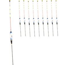 YOSOO Nabia 青龍奈米浮標 35cm, 混合色, 10個