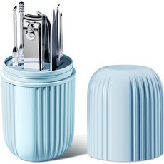 깔끔 네일케어 도구 세트, 블루, 1세트