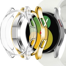 NUART Galaxy Watch保護錶殼, 金色 + 透明, 1組
