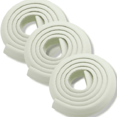 PaPa 壓花護角, 白色, 3包, 2m