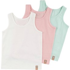 milkmilelolo 女童甜桃背心3件組