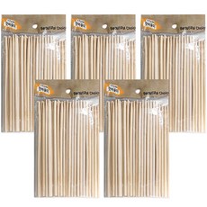 竹製香腸熱狗籤 17cm, 100個, 5個