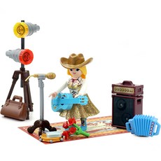 Playmobil 摩比人 鄉村歌手公仔禮品組 71184, 1套