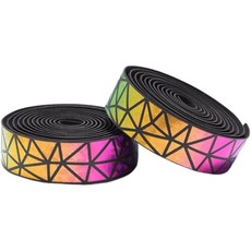 ROCKBROS 洛克兄弟 自行車手把帶 2入組 自行車配件, 亮片彩虹(BDLP-C), 1個