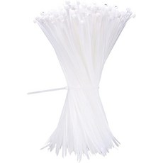 Tirano Tie 束線帶 200mm 1000入, 白色, 1個